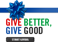 Give better, give good