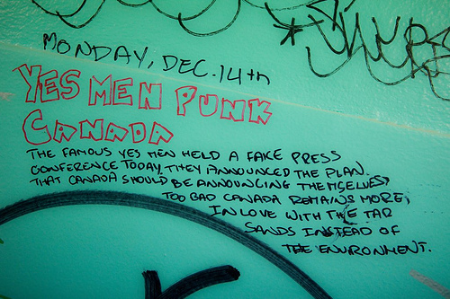 Yes Men Punk Canada