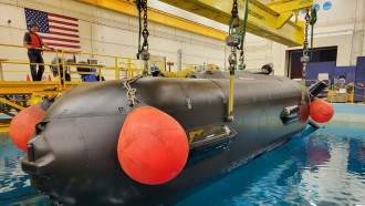 The US Navy's Robotic Submarine 'Orca' is Ready for Stealthy Missions
