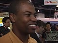 From the Consumer Electronics Show, a new view on the wide-screen display, from Alienware.
