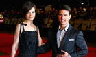 Tom Cruise and Katie Holmes at Valkyrie premiere