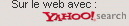 Recherche sur le web avec Yahoo!