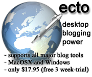 ecto, a powerful desktop blog client for Mac and Windows