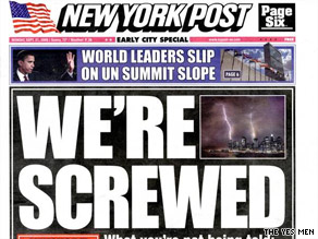 The Yes Men activist group says everything in the bogus edition of the tabloid is "100 percent" true.