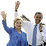 Clinton And Obama
