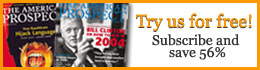 Subscribe to The Prospect!