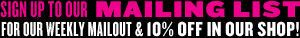 Sign up to the Little White Lies mailing list
