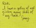 Rejection Letters